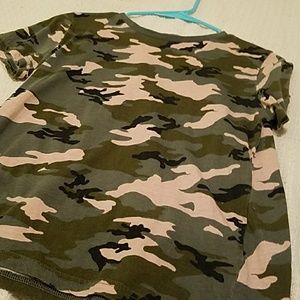 Forever 21 Camo Top
